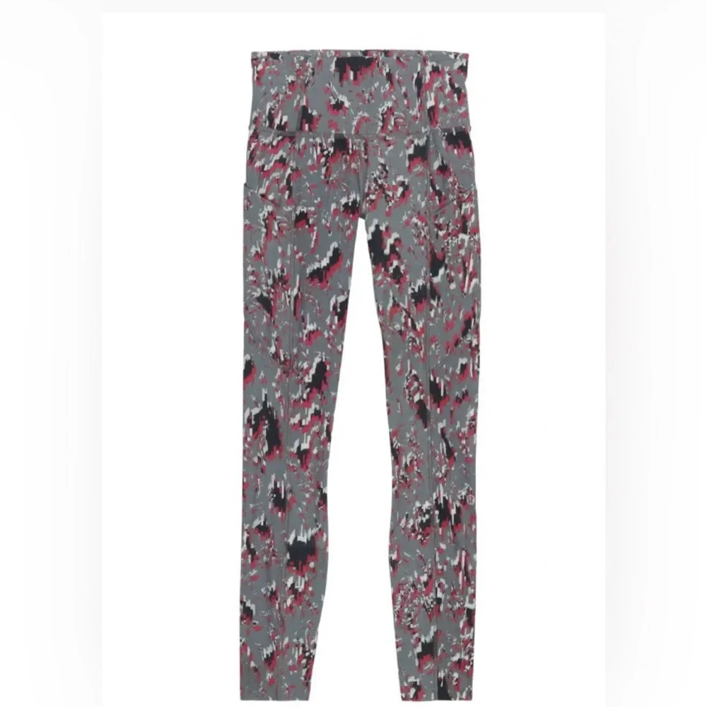 ! Lululemon Fast and Free High Rise Tight Floral Flux Multi sz 6
